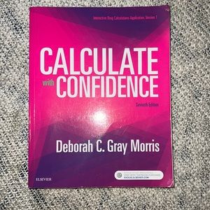 Pharmacology calculate with confidence (seventh addition)